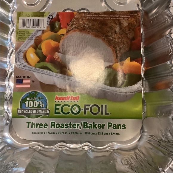 Eco Foil 3 Pans NWT - Picture 2 of 3